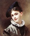 A Coquettish Smile by Gustave Jean Jacquet